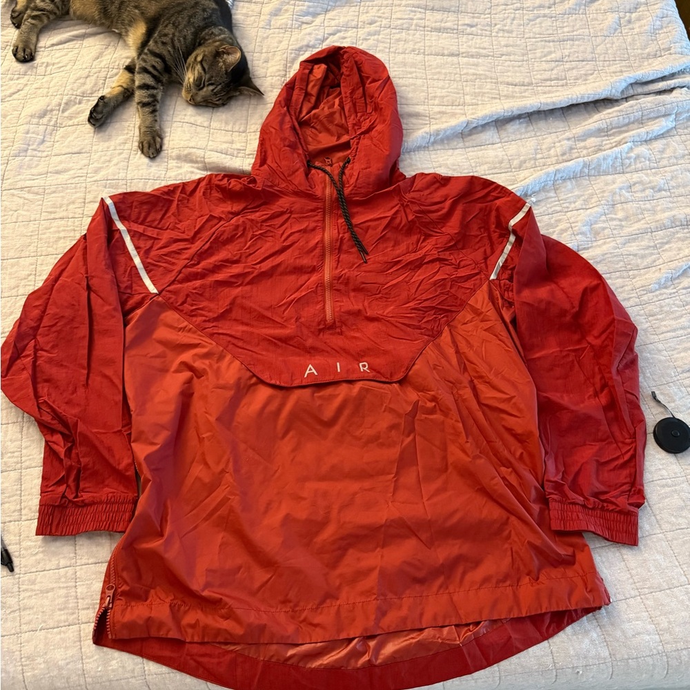 Nike Red Air Max Windbreaker Jacket XL